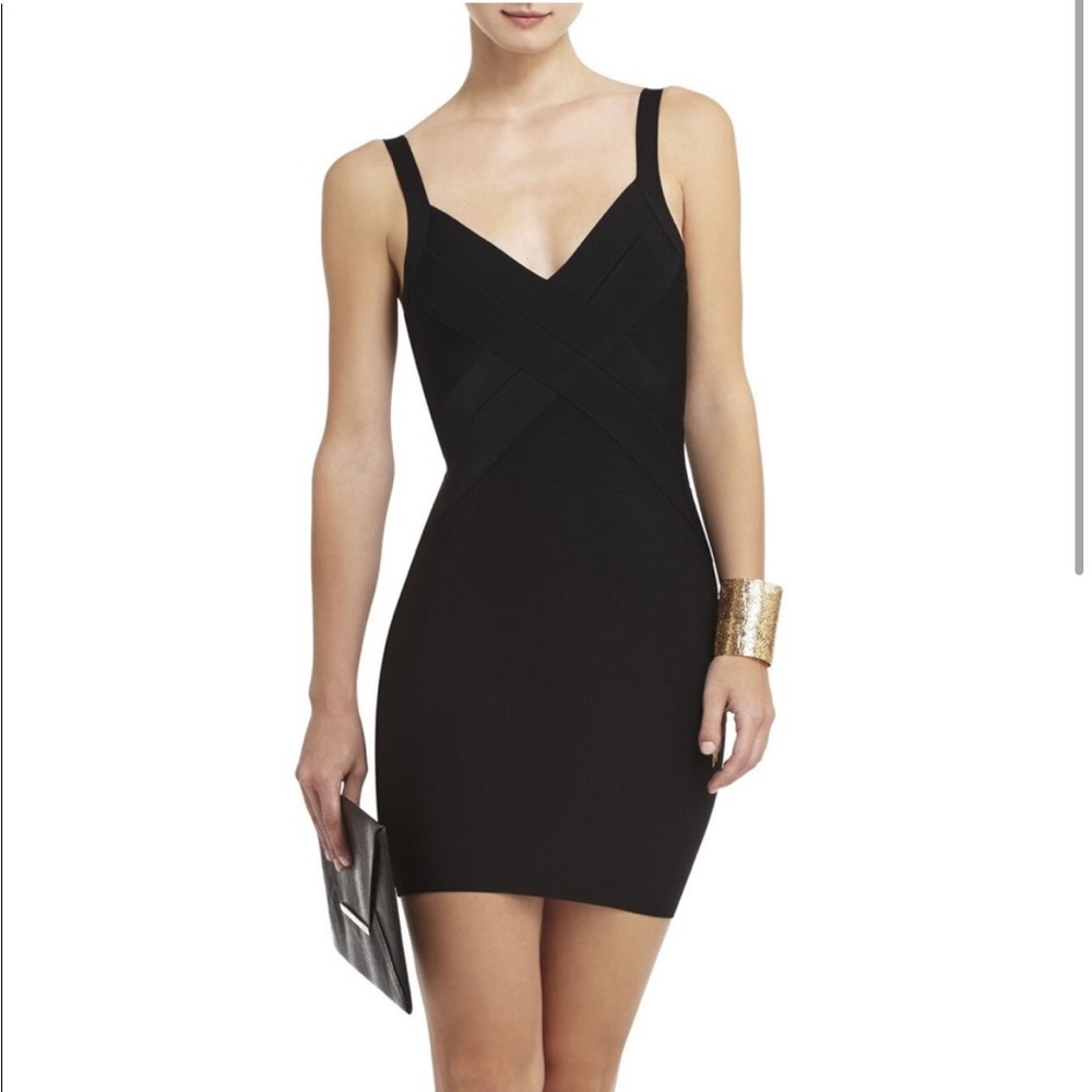 BCBG Black Bodycon Lia Dress